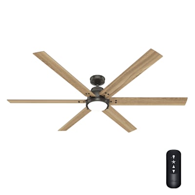 Gravity with LED light 72in Ceiling Fan – Hunter Fan