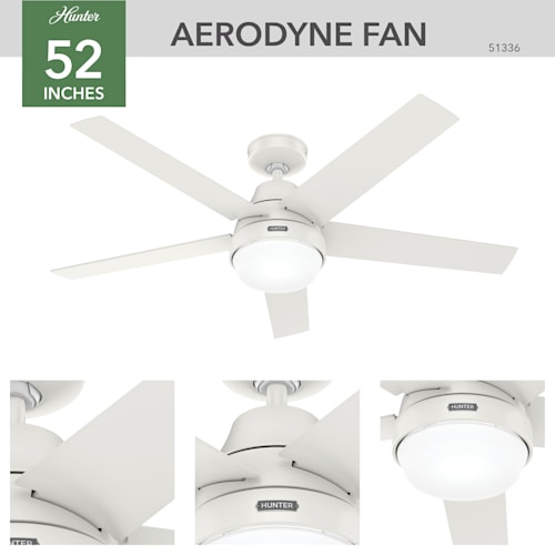 Aerodyne with LED Light 52 Inch-Smart