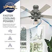 Hunter Hartland with LED Light 44 inch – Hunter Fan
