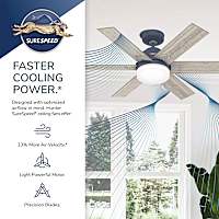 @ Hunter Pacer with LED Light 44 inch and Remote – Hunter Fan