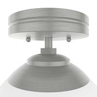 Hunter Hepburn 1 Light Semi-Flush Mount Ceiling Light