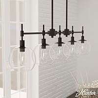 Hunter Xidane 5 Light Linear Chandelier Ceiling Light