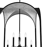 Hunter Dukestown 8 Light Pendant 22 inch Ceiling Light