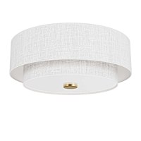 Hunter Brookside 2 Light Medium 13 Inch Flush Ceiling Light