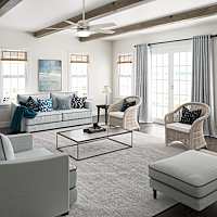 Hunter 50478 Cavera II 52 in. Indoor Matte Nickel WiFi Enabled Smart Ceiling Fan with Light Kit Remote