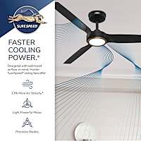 Hunter ZenTech 3 Blade Indoor/Outdoor Smart Fan 44in and Remote