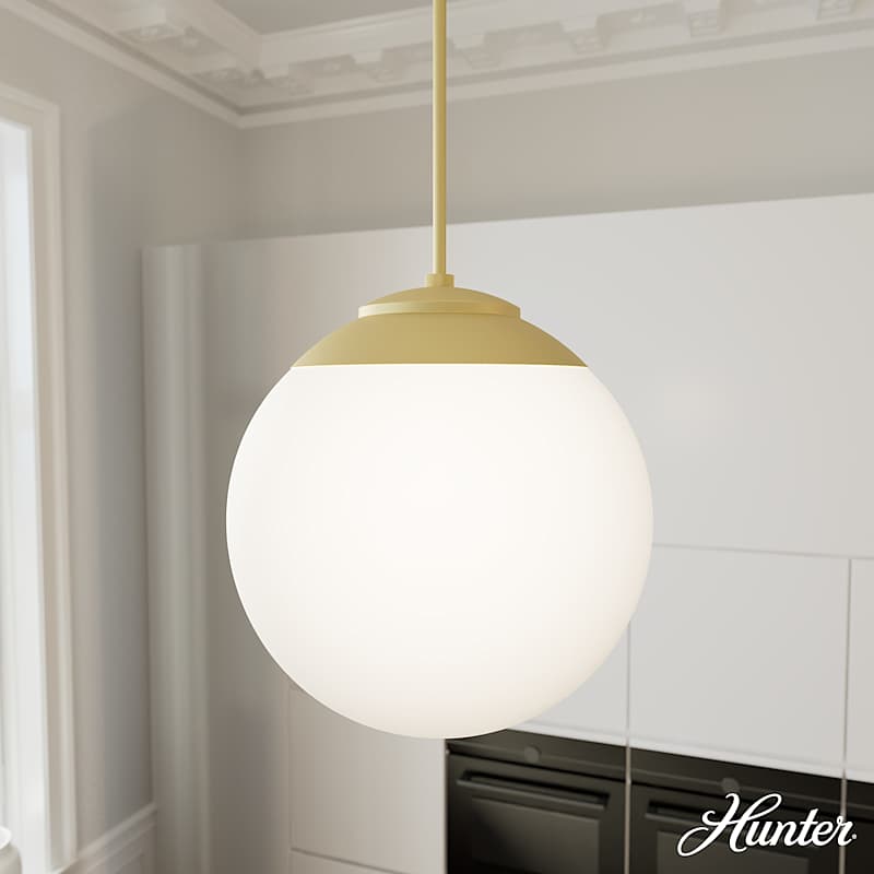Hunter Hepburn 16 Inch Diameter Pendant Ceiling Light Hunter Fan