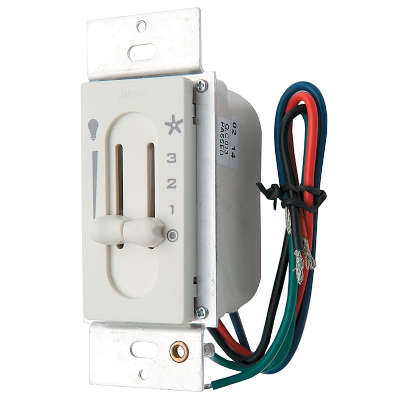 Fan Light Dual Slide Wall Control 27182