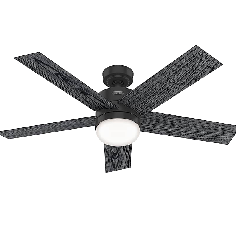 Hunter 52 WiFi Horizon Ceiling Fan w LED Light Kit Handheld Remote Smart Fan