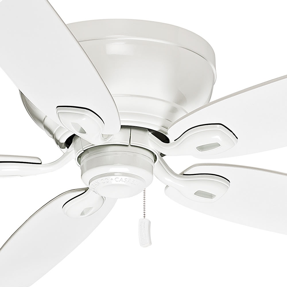 Nickel Hunter Fan Company 54101 Durant Indoor 54 Inch Ceiling Fan with 1 Light 