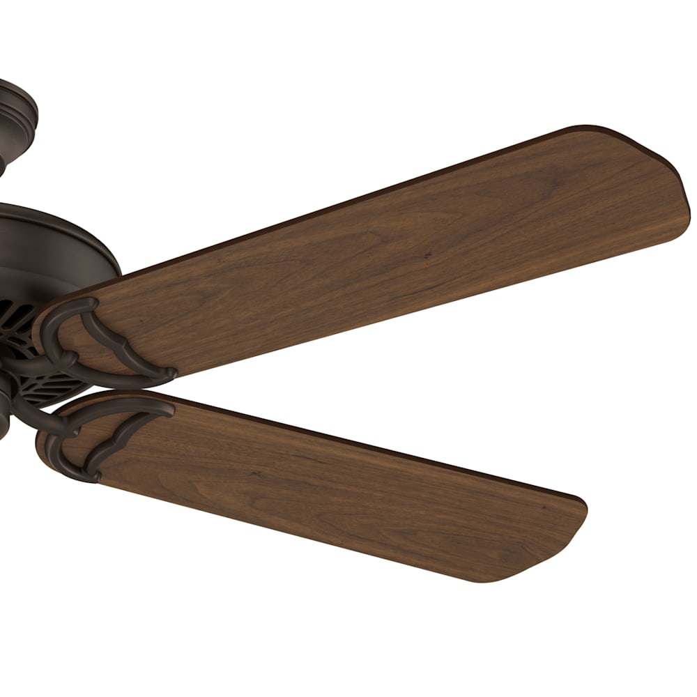 4 Blades Casablanca Fan 54 inch Brushed Cocoa Contemporary Ceiling Fan 