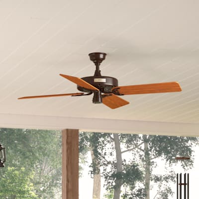 Hunter 5-pack Dark Cherry and Rustic Lodge Ceiling Fan Blades 26512 for sale online 