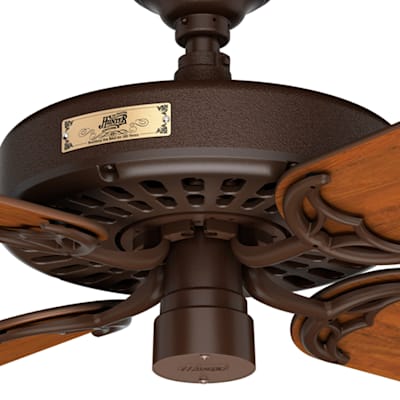 Hunter 5-pack Dark Cherry and Rustic Lodge Ceiling Fan Blades 26512 for sale online 