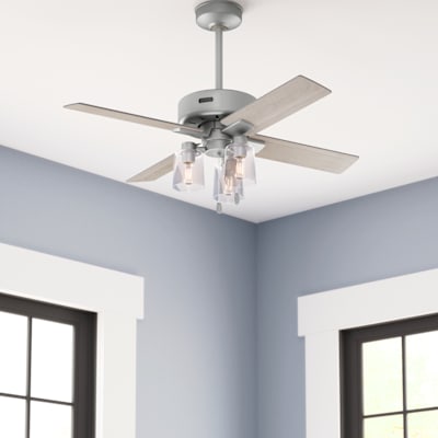 Pelston with LED Light 44 in Ceiling Fan | Hunter Fan