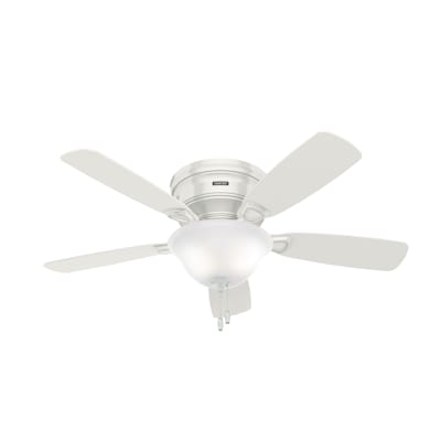Light 48 Inch Ceiling Fan Hunter, Hunter Ceiling Fans Sizes In Inches
