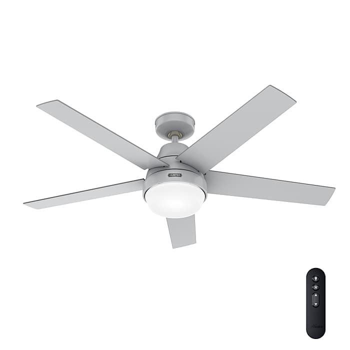 Aerodyne Indoor Smart Fan with LED Light 52 inch with Remote