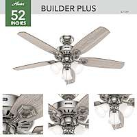 Builder ENERGY STAR DC with Light 52 inch