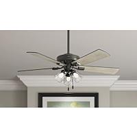 Hunter Crestfield with 3 LED Lights 52 inch – Hunter Fan