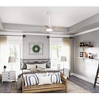 Hunter Pacer with LED Light 44 inch and Remote – Hunter Fan