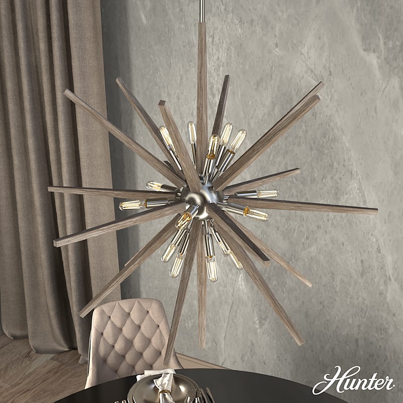 Hunter Jupiter Star Pendant 30 inch Ceiling Light – Hunter Fan