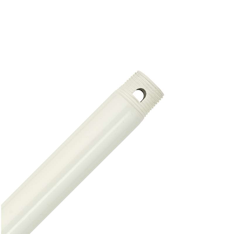 24 in. White Extension Downrod