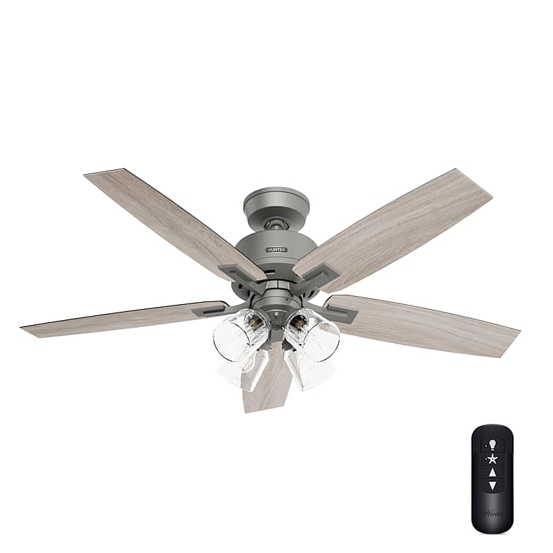Hunter Gatlinburg with 4 Lights 52inch and Remote – Hunter Fan