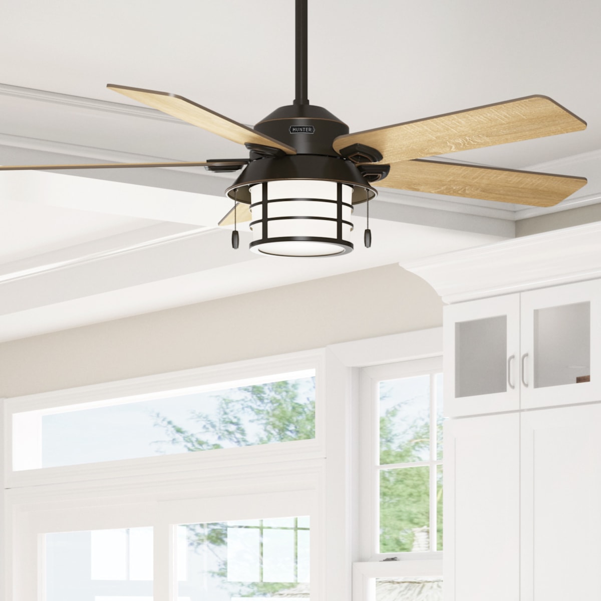 Ceiling Fans & Accessories Hunter 59273 Key Biscayne 54 Ceiling Fan