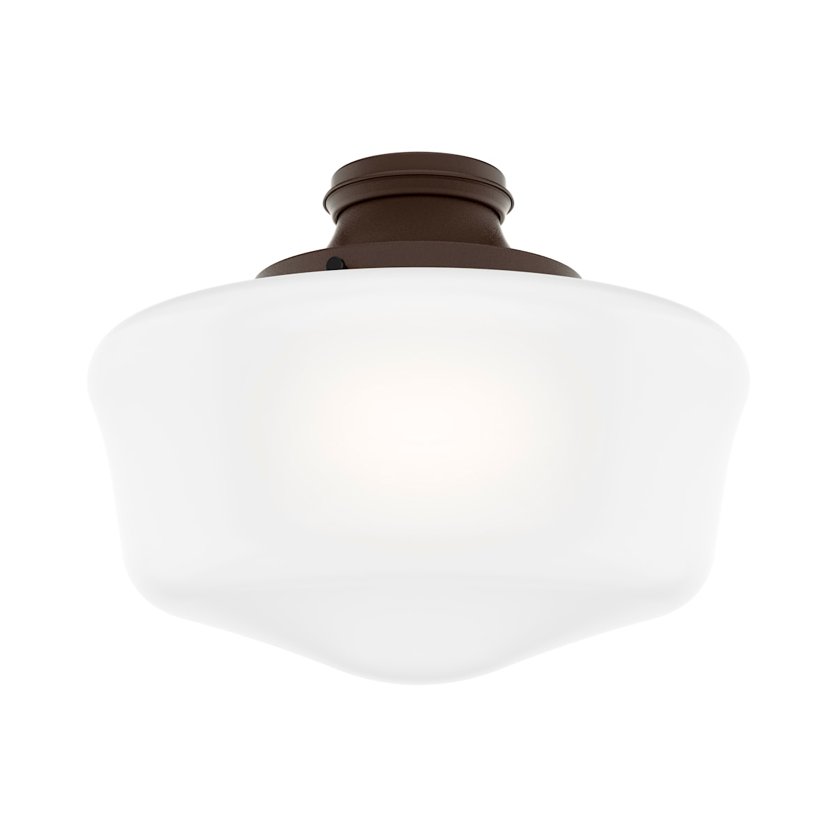 Ceiling Fans Home & Garden Hunter 12" Original Series Brown Schoolhouse