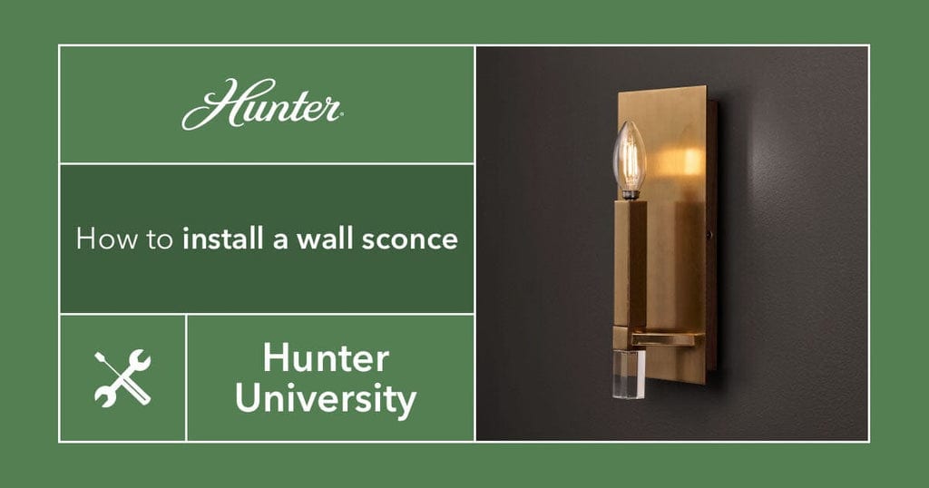How to Install a Wall Sconce for a Quick Update
