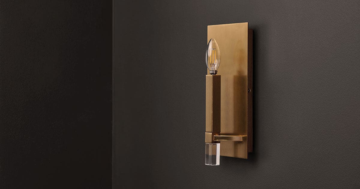 installing a wall sconce