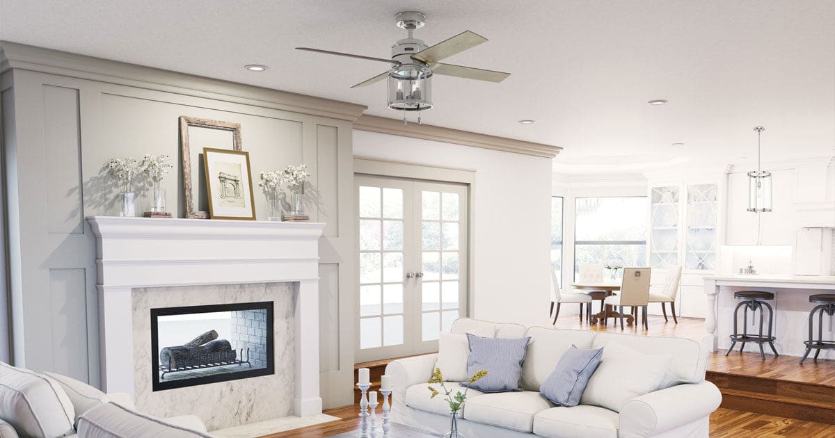 Astwood pendant and ceiling fan