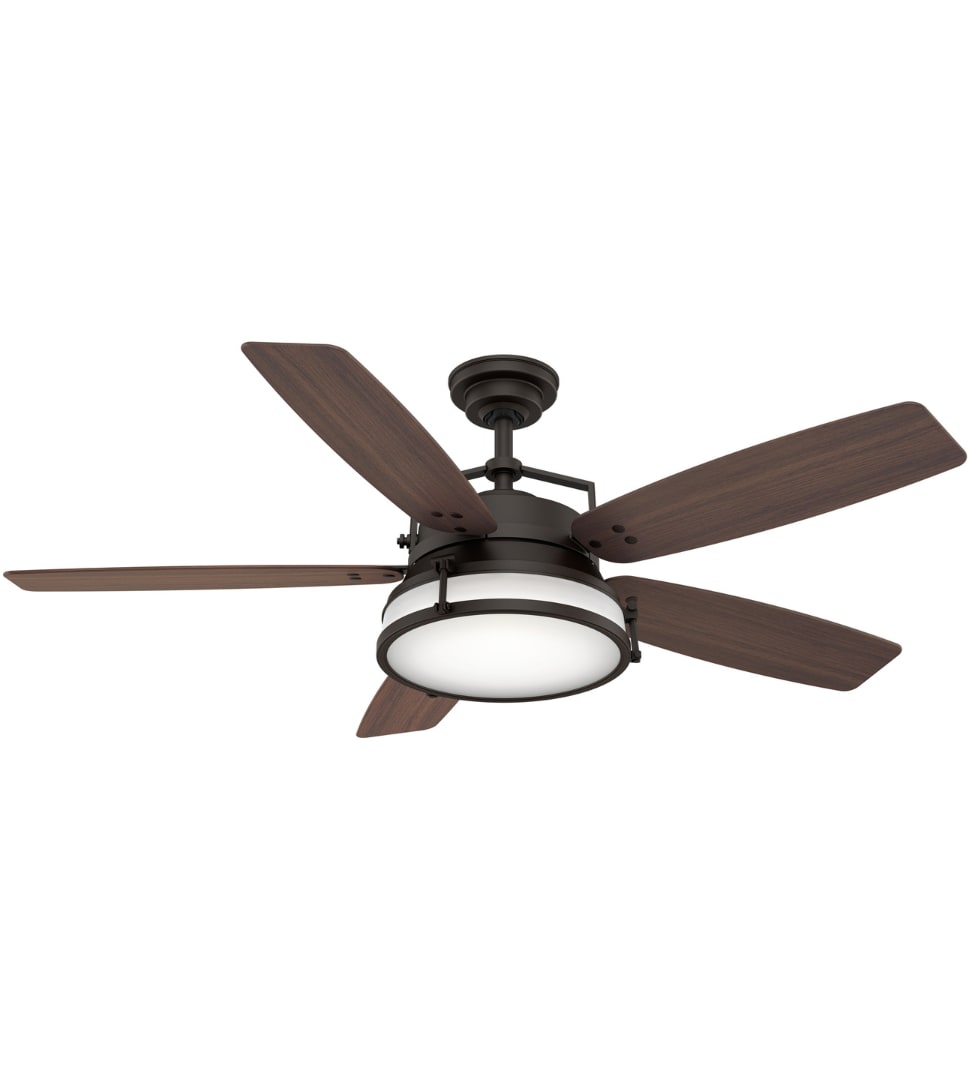 Caneel Bay Outdoor with LED Light 56 inch in maiden bronze finish.