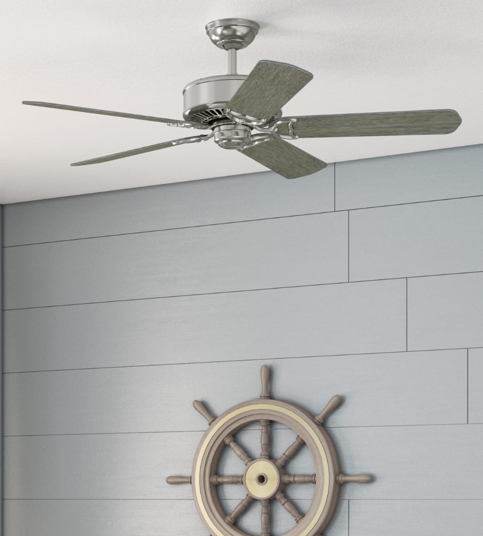 Panama ENERGY STAR DC 54 inch with Remote in brushed nickel finish.