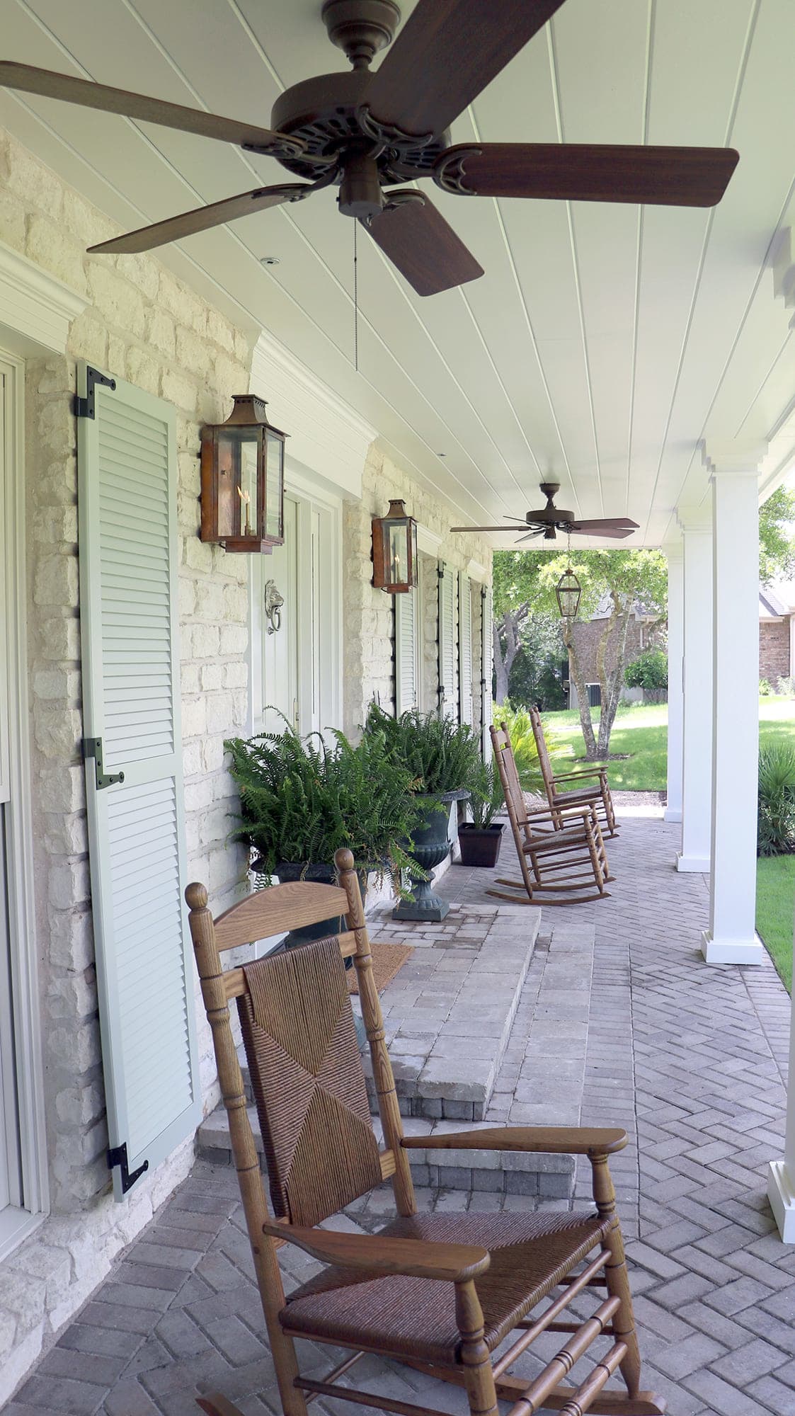 Original on front porch