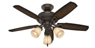 Ambrose with lights in noble bronze finish.
