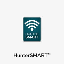 HunterSMART technology logo | Ceiling fans with Wi-Fi capability