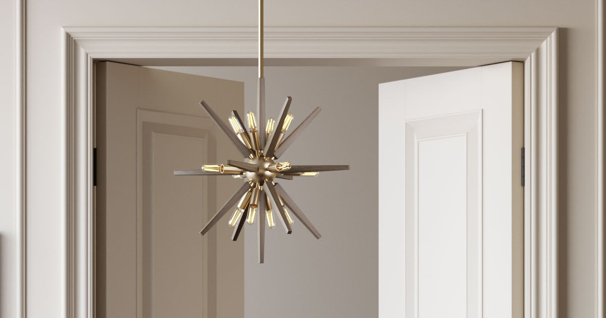 Jupitar Star pendant in Alturas Gold