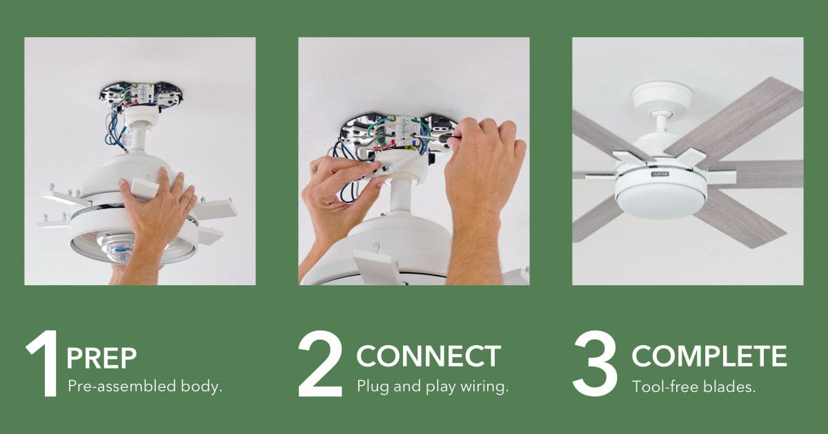 Easy Installation Ceiling Fan