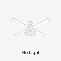 Ceiling fan without lights