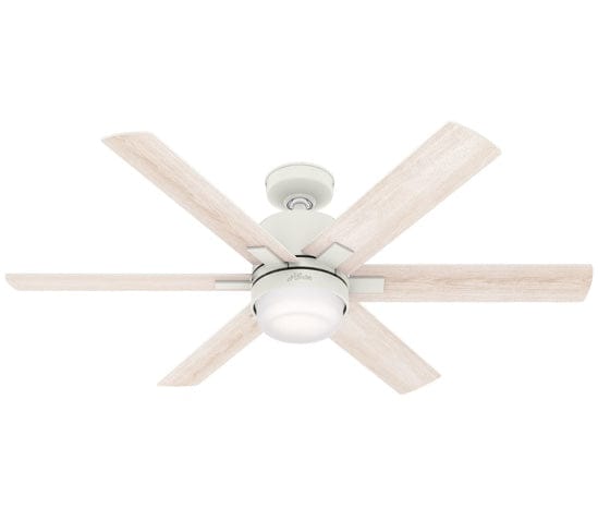 Radeon ceiling fan in matte white finish