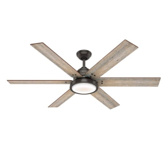 60inch Warrant ceiling fan in noble bronze finish