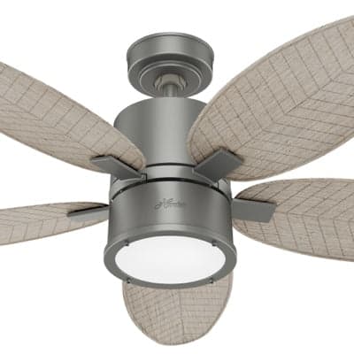 Tropical ceiling fans