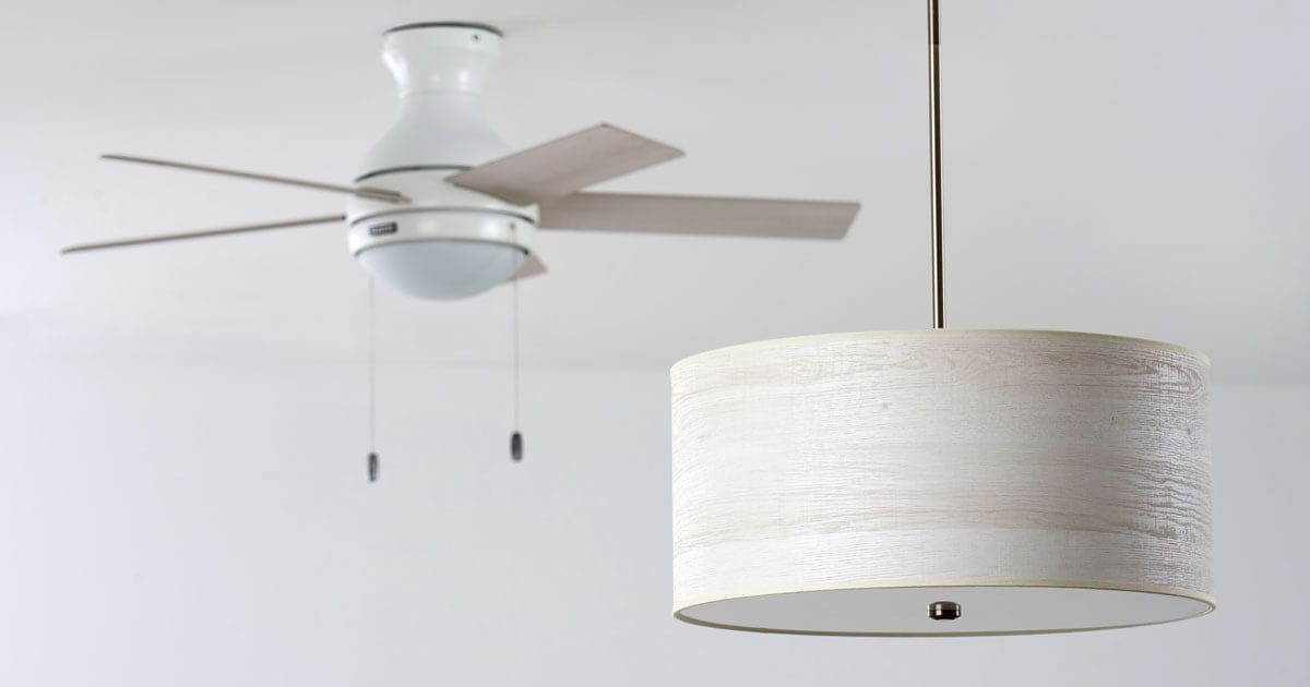 Image of Solhaven pendant and Aren ceiling fan