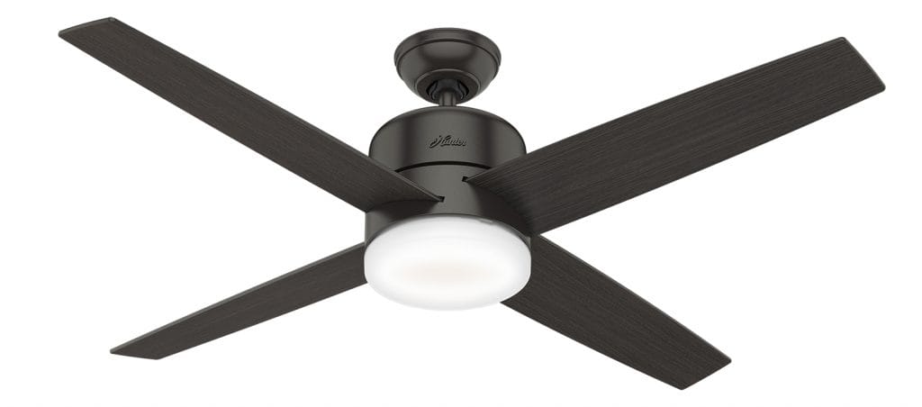 Advocate Hunter SIMPLEconnect WiFi ceiling fan for Apple HomeKit, Google Assistant, Amazon Alexa