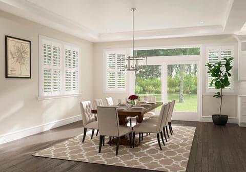 Astwood in dining room