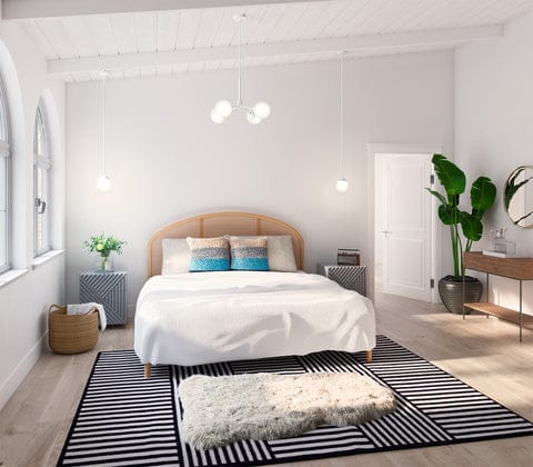 Hepburn bedroom lighting
