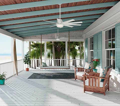 Big Outdoor Ceiling Fans For 2021 Hunter Fan