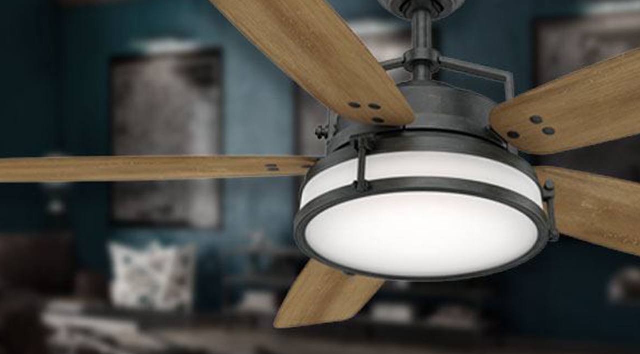 close up of Caneel Bay ceiling fan