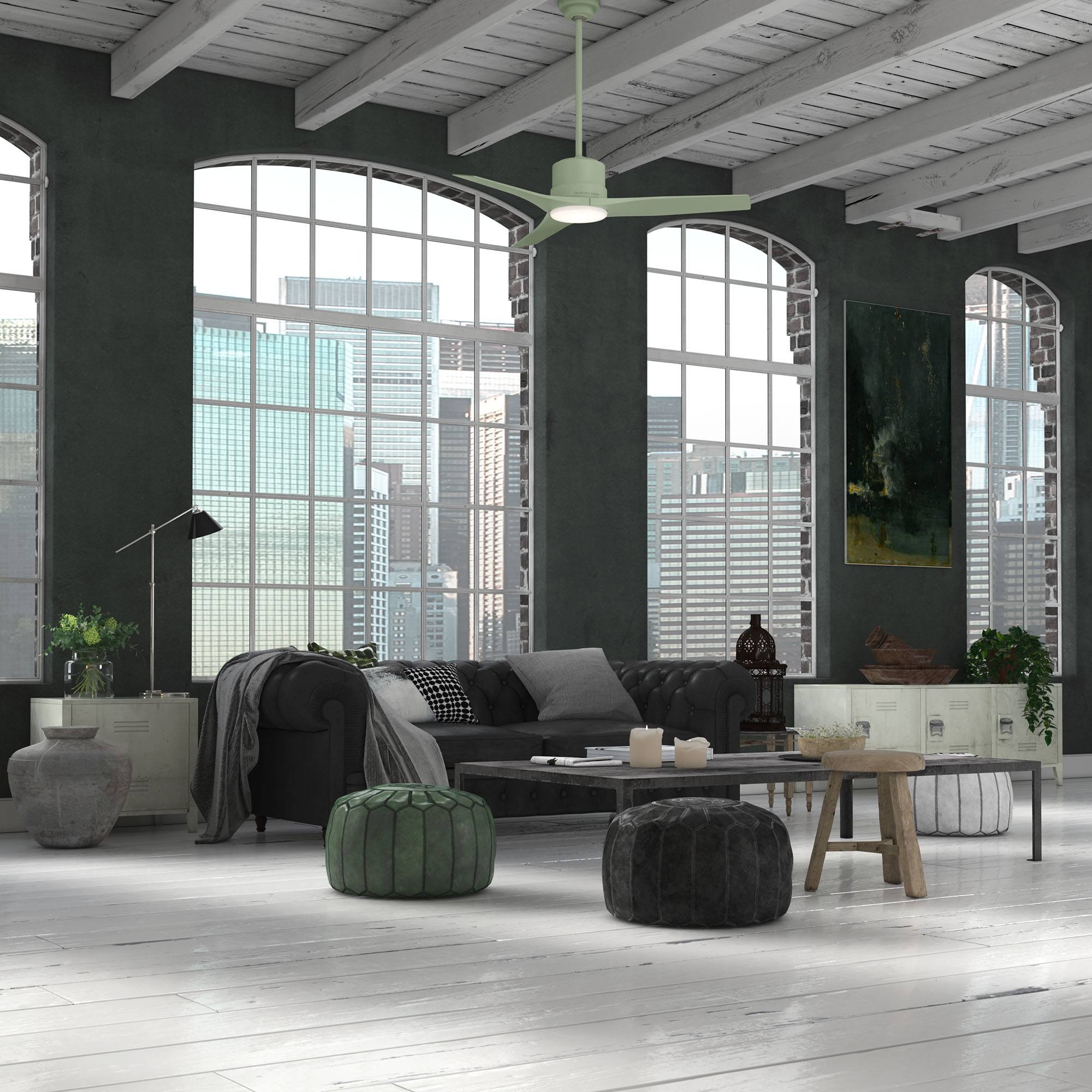 Casablanca Poston ceiling fan in soft sage