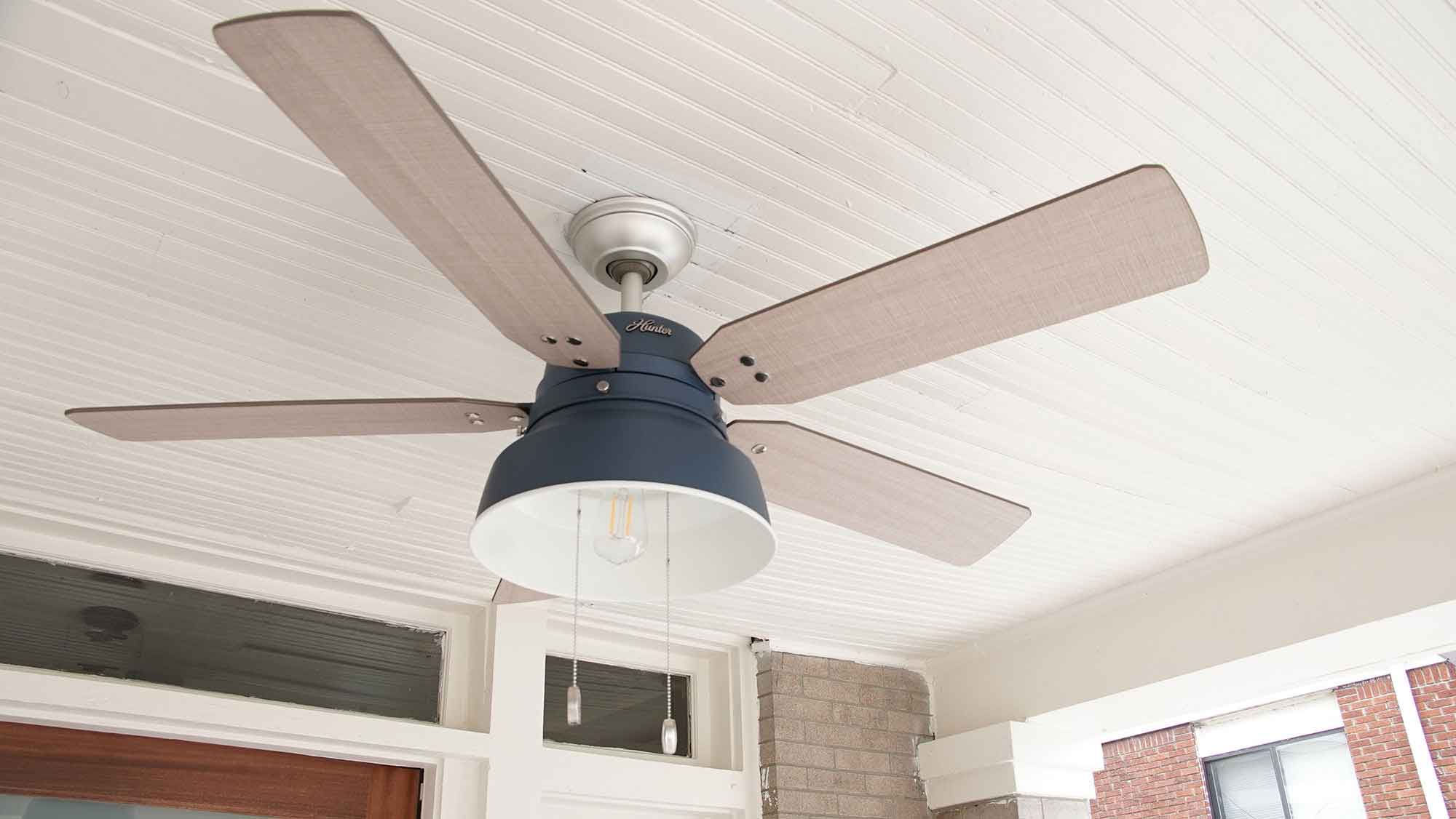 Mill Valley- Indigo Blue ceiling fan